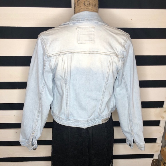 Justice Jean Jacket with Lace - Picture 3 of 4